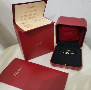 Cartier juste un clou bracelet size 15